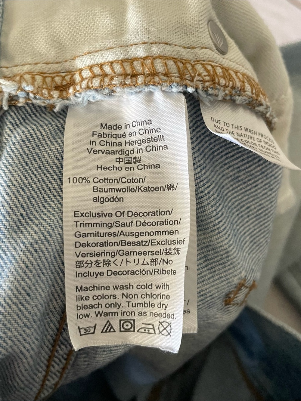 Madewell The Perfect Vintage Jeans Women’s 26 Blue Light Wash Distressed Casual - Picture 15 of 16